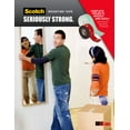 Scotch Extreme DoubleSided Mounting Tape, 1 in X 60 in, Black, 1 Roll