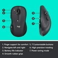 thumbnail image 5 of Logitech M510 Optical USB Wireless Gaming Mouse, Black, 5 of 5