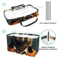 thumbnail image 4 of Xiong Fugu Large Capacity Reusable Foldable Oxford Cloth Easter Basket Tote Bag Shopping Bags Decorative Box, 4 of 7