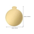 thumbnail image 2 of CRILSTYLEO 200Pcs Versatile Golden Round Cake Boards with Heat Insulation for Baking Cakes and Desserts, 2 of 8