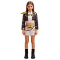 thumbnail image 2 of Halloween Costumes Anime Game Cosplay Pop Star Costume Stage Outfit，for Themed Parties Anime Conventions Birthday Gifts - Style R（7-8 Years）, 2 of 6