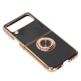 thumbnail image 4 of Étui de Cellulaire, Processus de Rotation à 360 Degrés Électroplaqué Résistant aux Rayures Design Élégant Étui de Protection TPU pour Femmes pour Voyage Noir, 4 of 8