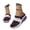 Purple, variant on Orthopedic Mule Clogs for Women Stretch Knitted Platform Closed Round Toe Comfortable Breathable Air Cushion Walking Slippers Open Back Heel Casual Mules Sneaker Black 36