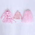 thumbnail image 2 of Conjuntos de Ropa de ca de Niña, Ropa de ca de Niña para ca de Bebé de 24 Pulgadas Y 60 Cm, cas 1/3 Que Cambian de R 3x Traje de trinchera Rosa Baoblaze trajes de vestido de muñeca, 2 of 3