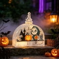 thumbnail image 6 of AUNVITO Halloween Lighted Hanging Ornament Pendant, LED Glowing Spooky Decoration for Home Indoor Outdoor Party Festival Decor, 1pc, 6 of 6