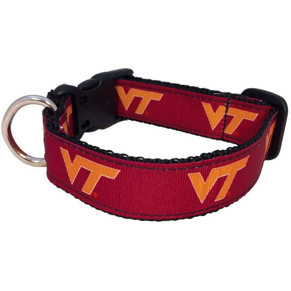Brand New Virginia Pet Dog Collar(X-Small), Official Virginia/Tech Logo/Colors