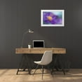 thumbnail image 3 of Hunt, Gillian 14x11 White Modern Wood Framed Museum Art Print Titled - Gold and Purple in the Mist III, 3 of 4