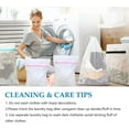 thumbnail image 4 of SHAR 2 Pack Reusable Laundry Net,Washing Net,Laundry Net,Mesh Laundry Washing Bag,Washing Machine Bag with Zipper for Stockings,Bra,Lingerie(40cm×30cm), 4 of 5