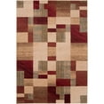 thumbnail image 3 of Livabliss Area Rugs for Living Room, 4x5 Riley Modern Brown Rug, Bedroom Dining Room Home Decor Stain Resistant Carpet (3'11" x 5'3"), 3 of 7
