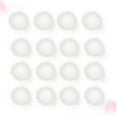 thumbnail image 3 of EeaseCA 16pcs Simulation Plush Ball Eco-friendly Plush Ball Artificial Plush Ball for DIY Hat Clothes (16pcsd Ball Combinations 1- Bottom Diameter 8cm Elastic Ropes Style One Bag), 3 of 8