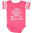 thumbnail image 3 of Inktastic Mimi and Papa Love Me Boys or Girls Baby Bodysuit, 3 of 5