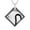 Clear, variant on Women's Cubic Zirconia Right Half Heart Best Friend Necklace - 18"