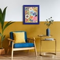 thumbnail image 6 of "Floral Symphony" Chromatic Hand Painted Embellished Giclee Flower Canvas Wall Art with Baroque Two-Tone Frame, 6 of 10