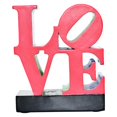 thumbnail image 1 of Adam & Friends Love Sign Black Base Sculpture, 1 of 5