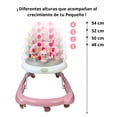 thumbnail image 4 of Andadera para Bebé Changuito 4 Alturas con Luz y Sonido - Rosa, 4 of 7