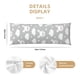 thumbnail image 3 of Balery Rabbit And Cloud Funda Protectora para Almohada Corporal de Algodón Hipoalergénico con Cierre(55 x 21 pulgadas), Almohadas No Incluidas, 3 of 7
