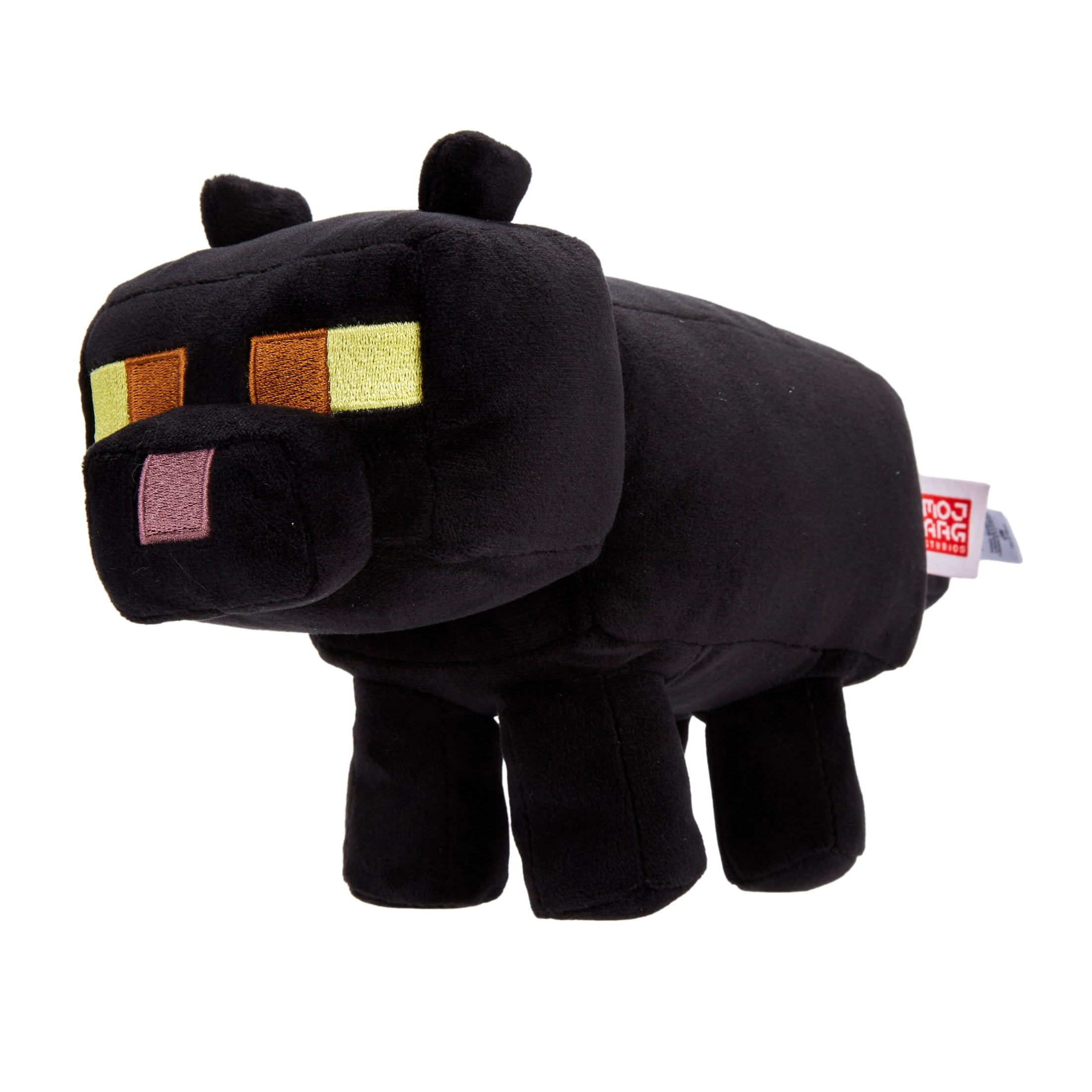 Minecraft Brandclub Minecraft Black Cat Plush Character 8 inch Collectible Soft Doll Inspired by the Video Game