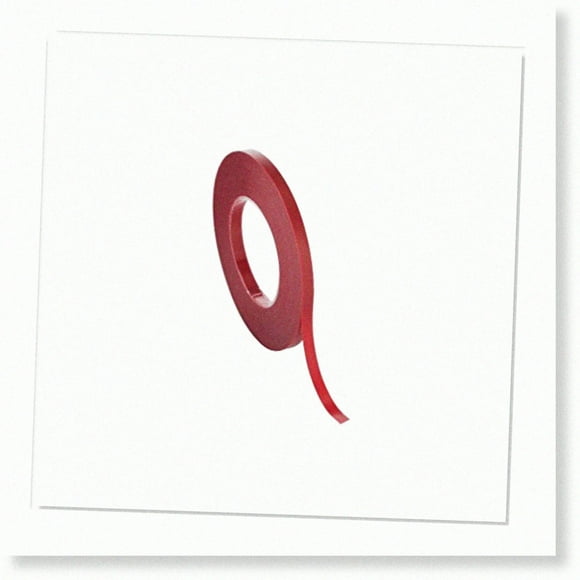 Red Matte Graphic Art Tape - 1/8" x 324" - High-Quality Roll for Creative Projects (BG1252M)
