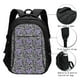 thumbnail image 3 of Fotbe Purple Butterflies Mochila con Estampado y Puerto USB para Hombre y Mujer, Mochila Antirrobo, Mochila de Viaje, Mochila Escolar, Mochila Universitaria, 3 of 7