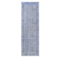 thumbnail image 3 of Bohemian Geometric Floral Medallion Indoor Power-Loomed Runner, 2' 6" x 7' x 6", Baby Blue by Blue Nile Mills, 3 of 8