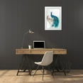 thumbnail image 3 of Prior, J.P.  13x18 White Modern Wood Framed Museum Art Print Titled - Jewel Plumes II, 3 of 4