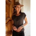 thumbnail image 6 of LASCANA Women's Boho Print Top Pintuck Detail, 6 of 6