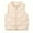 White, variant on XuJwPNcy Toddler Winter Button up Lightweight Vest Boys Girls Casual Warm Sleeveless Outerwear