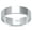 Silver, variant on Rose Gold-Tone Sterling Silver Flat Plain Bridal Band Ring 5MM Size 9
