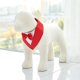 thumbnail image 3 of Zhuge Bandana para perros 1 pieza, mezcla de poliéster ligera de secado rápido, baberos tipo bufanda triangular, pañuelo ajustable para perros, regalo para mascotas, M, rojo, 3 of 3