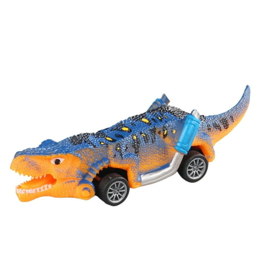 Penmahua T Rex Dinosaur Power Car Toy Plastic Material 5.12 X 2 X 1.6 Inches Inertial Drive Children Puzzle Gift T Rex Dinosaur Car A