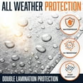 thumbnail image 2 of 12x20 Ultra Heavy Duty Tarp, 16 Mil Thick, UV Resistant, Waterproof, Grommets Every 18 inches, Reversible Silver/Black Poly Tarpaulin, 2 of 8