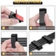 thumbnail image 5 of 50 Clips para Cables, Clips para Cables, Adhesivo Autoadhesivo 3M, Organizador de Cables, Clip de Gestión de Cables Autoadhesivo, Soporte para Cables de Escritorio, Organizador de Cables de Carga, 5 of 5