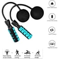 thumbnail image 4 of Cordless Jump Rope Weighted Ropeless Skipping Rope for Fitness Training Speed Rope with Memory Foam Handles for Exercises Men, Women and Kids Wireless Skipping Rope Indoor Outdoor, 4 of 5