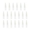 thumbnail image 1 of 20pcs PET Transparent Empty Refillable Nasal Spray Bottles Fine Mist Pump Nose Vial Perfume Makeup Aftershave Container - 15ml, 1 of 5