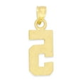 thumbnail image 4 of 10k Solid Gold Number Five Necklace with 20" Rolo Chain, #5 Gold Charm Pendant Jewelry for Athletes, Sports Gifts for Him and Her, 4 of 5