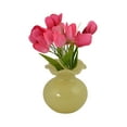 thumbnail image 2 of 5" Daisy Yellow Glass Vase Aroma Diffuser, 2 of 4