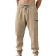 thumbnail image 2 of Ceisia Gift Men's All-Season Cargo Pants - Fashion Casual Solid Color Multi-Pocket Elastic Waist Full-Length Pants, 2 of 9