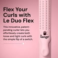thumbnail image 4 of L'ANGE HAIR Le Duo Flex 360° Airflow Titanium Styler | Curling Iron with Adjustable Settings Creates Waves | Air Flow Styler Enhances Volume Locks | Dual Voltage Tool for All Hair Types (Blush), 4 of 11