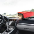 thumbnail image 3 of S SERENABLE Car Heater 12V/24V 180W 360-Degree Rotation Heating Cooling Air Purify Plug into 12v Red, 3 of 8