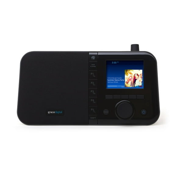 Grace Digital Mondo Elite Smart Internet Radio (Black)