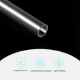 thumbnail image 3 of Plastic Pipe Rigid Tube Clear 0.47"(12mm) ID 0.51"(13mm) OD 17" (425mm) for Lighting, Water Plumbing, Pack of 3, 3 of 6