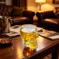 thumbnail image 5 of Skull Shaped Whiskey Glasses,5 oz Heavy Base Skeleton Drinking Cup | Clear Round Mouth Cocktail Glasses for Halloween Decor,Gifts for Cocktail Lovers, 5 of 6