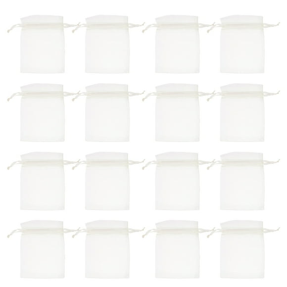 GOOHOCHY Bolsas de regalo de organa de 100 piezas con cordones