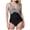 Dark Gray, variant on Women'S One Piece Swimsuit Shiny Leopard Print With Cover Up Tummy Control Swimwear Two-Piece Beach Stylish Bathing Suit