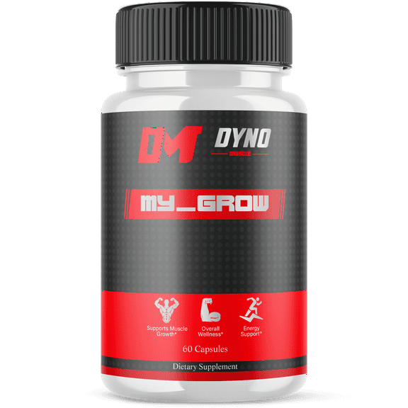 Dyno My Grow Advanced Formula Pills All Natural Vitamin Supplement 60 Capsules