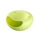 thumbnail image 1 of Plato de la placa de la caja de Stroage del bocado acodada doble creativo del plástico Abanopi Verde, 1 of 7