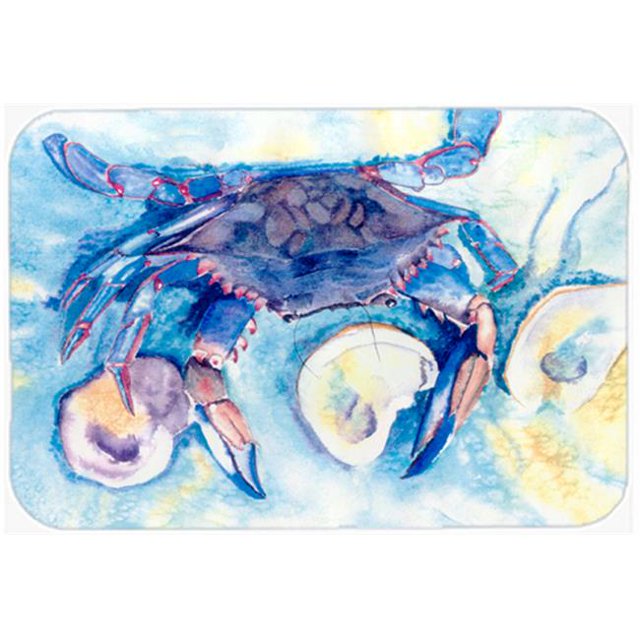 15 x 12 in. Crab Glass Cutting Board - Large