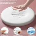 thumbnail image 3 of 1.8" Thick Dining Kitchen Chair Cushion Memory Foam Round Floor Seat Cushion,PU Leather Round Chair Pad Bar Stool Cushion Anti-Slip, 3 of 7