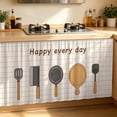 thumbnail image 5 of AuroraX Adhesive Cabinet Curtain Self Stick Cabinet Curtain Dust-Proof Cut-to-Size Easy Install Nonwoven Kitchen Utensil Curtain, 5 of 6