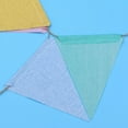 thumbnail image 4 of WASHWEPE Pennant Banner Flags Linen for 1Set, 4 of 6